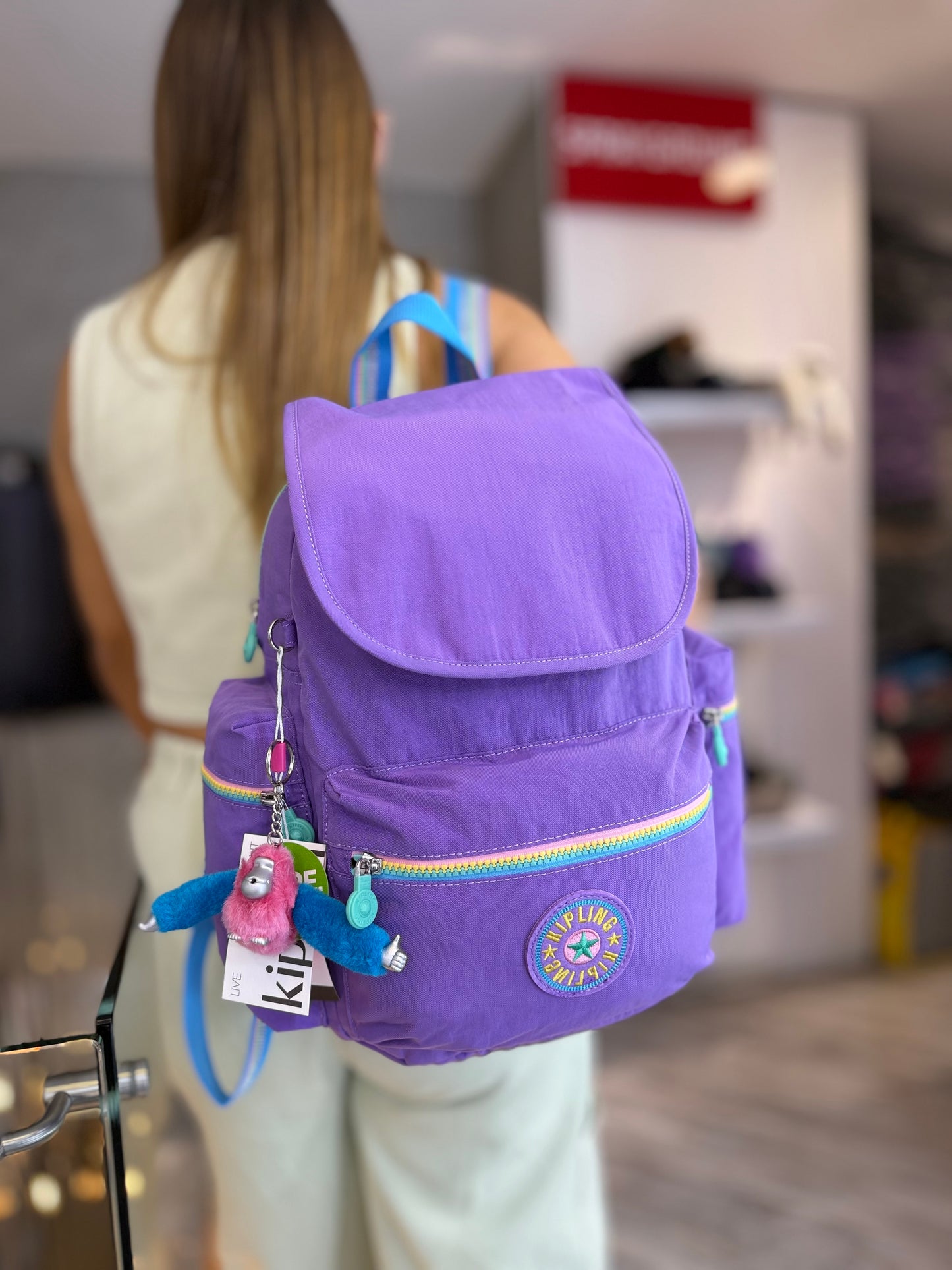 Morral talla M Morado