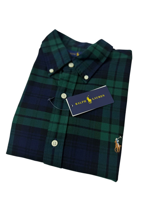 Camisa Polo R.L hombre Oxford