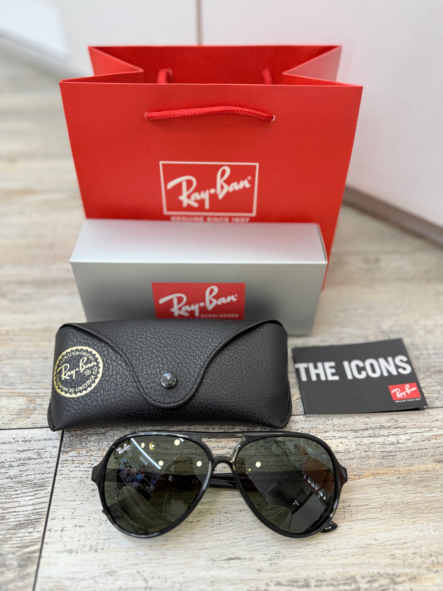 Gafas De Sol Marco Negro Lente Negro