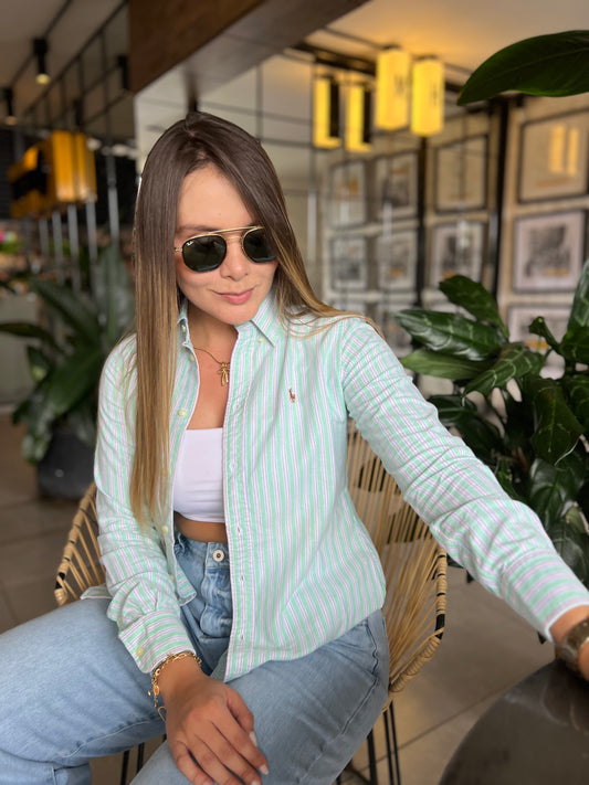 Camisa Polo R.L dama