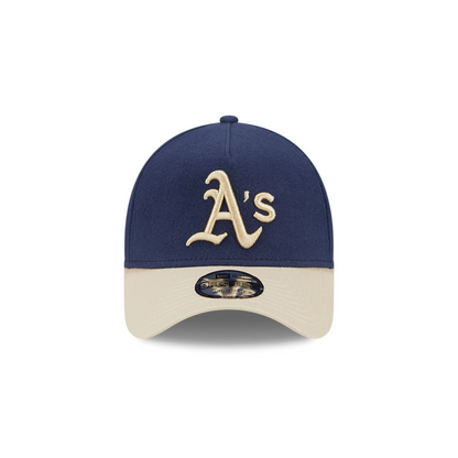 Gorra New Era 940 Athletics Oakland Azul Gamuza