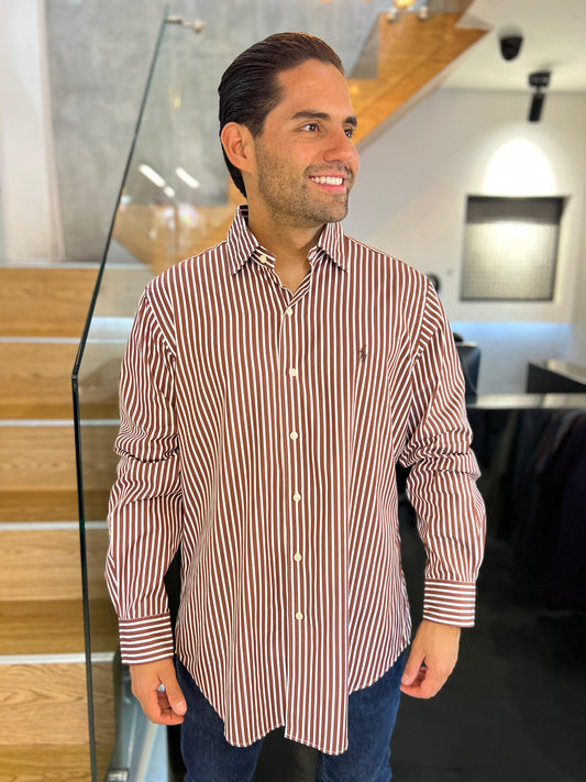 Camisa Polo R.L hombre Algodón