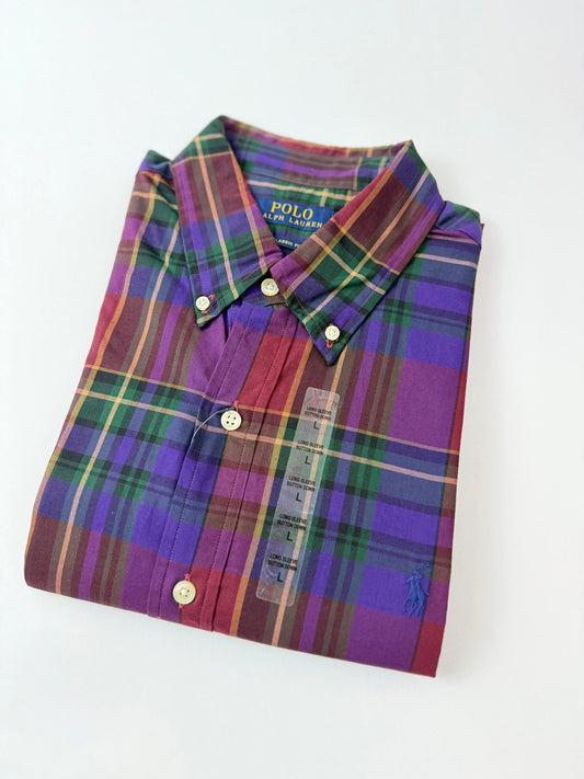Camisa Polo R.L hombre Algodón