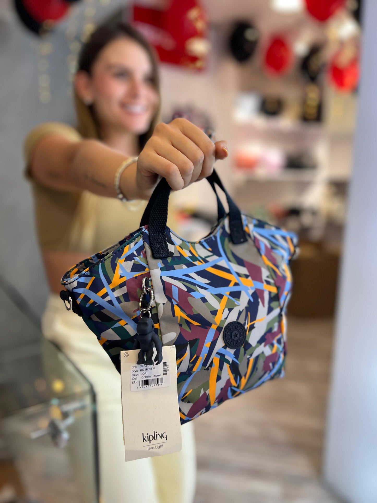 Bolso Manos Libres Estampado