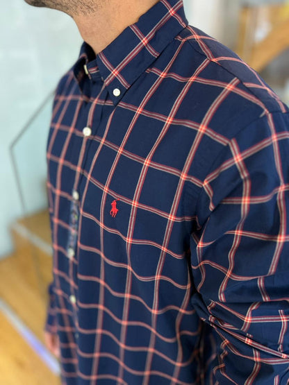Camisa Polo R.L hombre Algodón