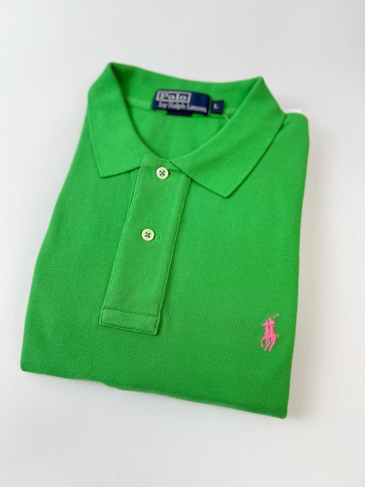 Polo R.L hombre Verde