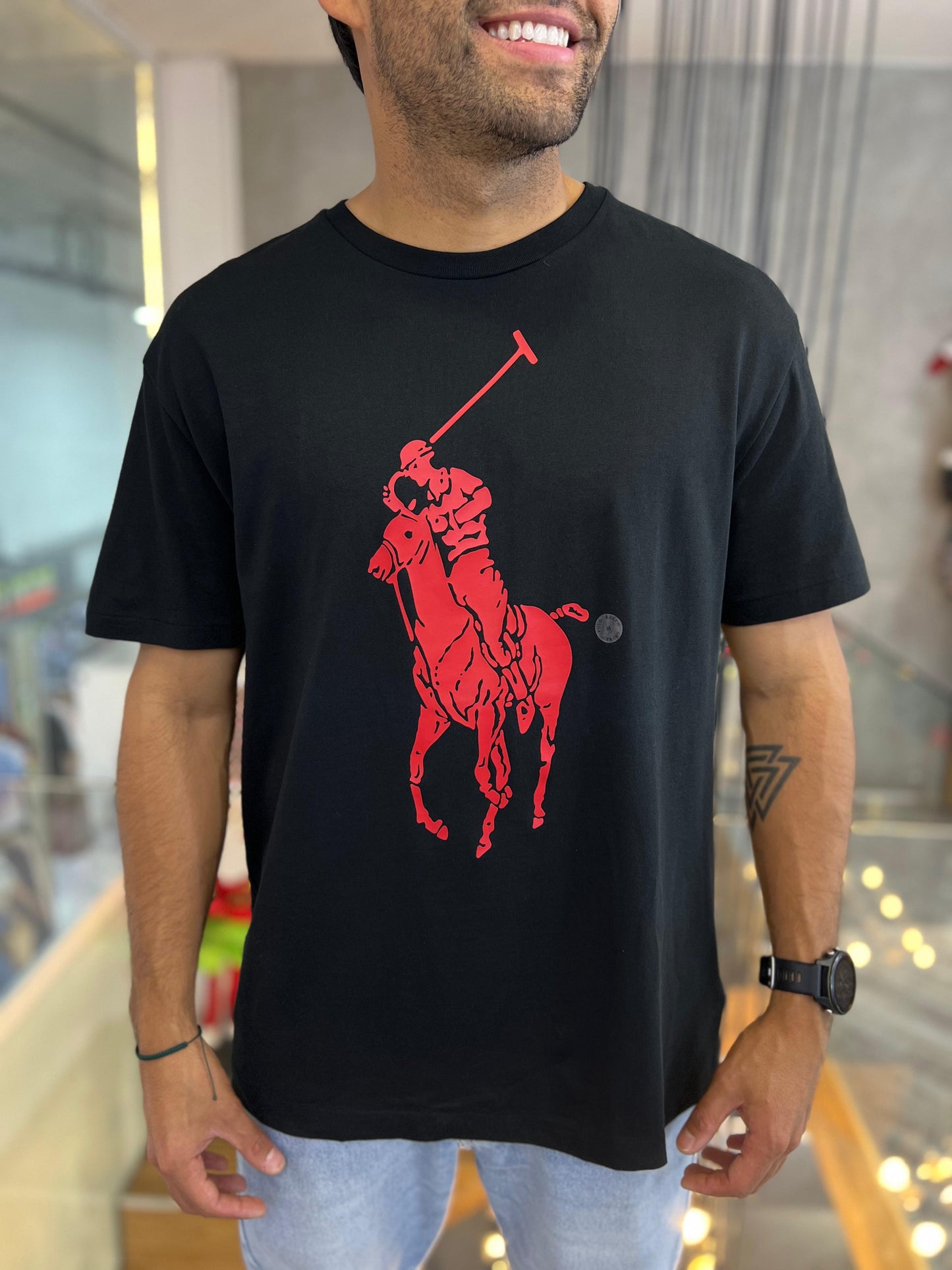 Camiseta Polo R.L hombre Algodón