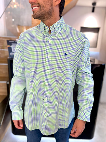Camisa Polo R.L hombre Algodón