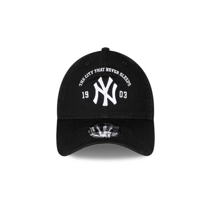 Gorra New Era 920 NY Negra Ajustable