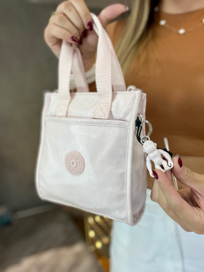 Bolso De Mano Rosa Pastel