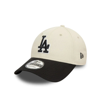 Gorra New Era LA 940 Ajustable Beige - Negro