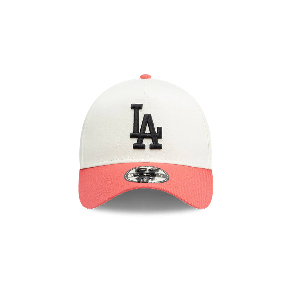 Gorra New Era LA 940 World Series Ajustable Beige - Coral