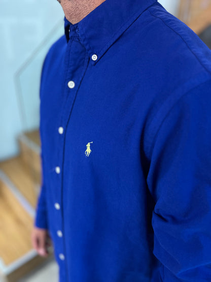 Camisa Polo R.L hombre Oxford Custom Fit