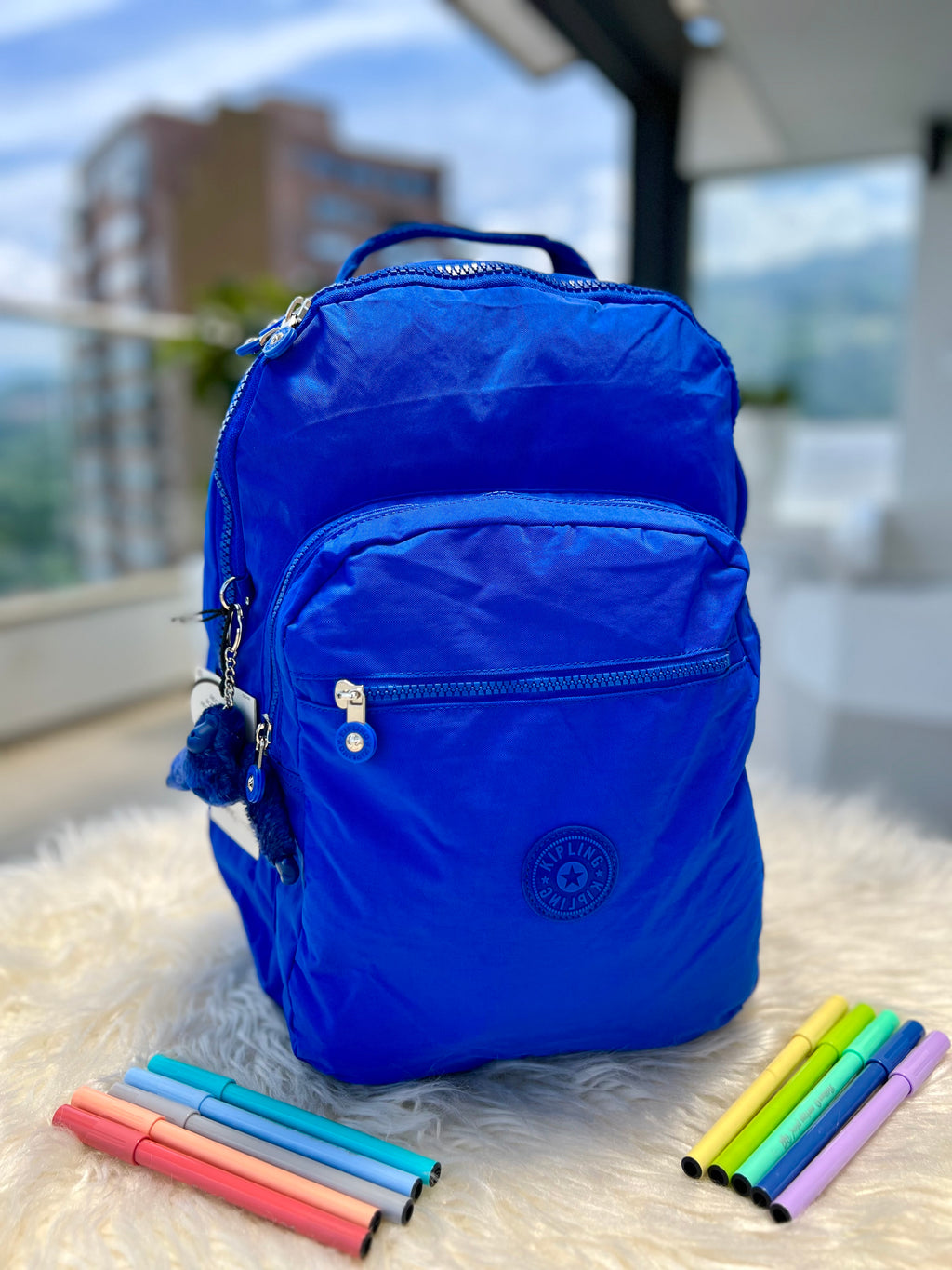 Morral Talla L Azul