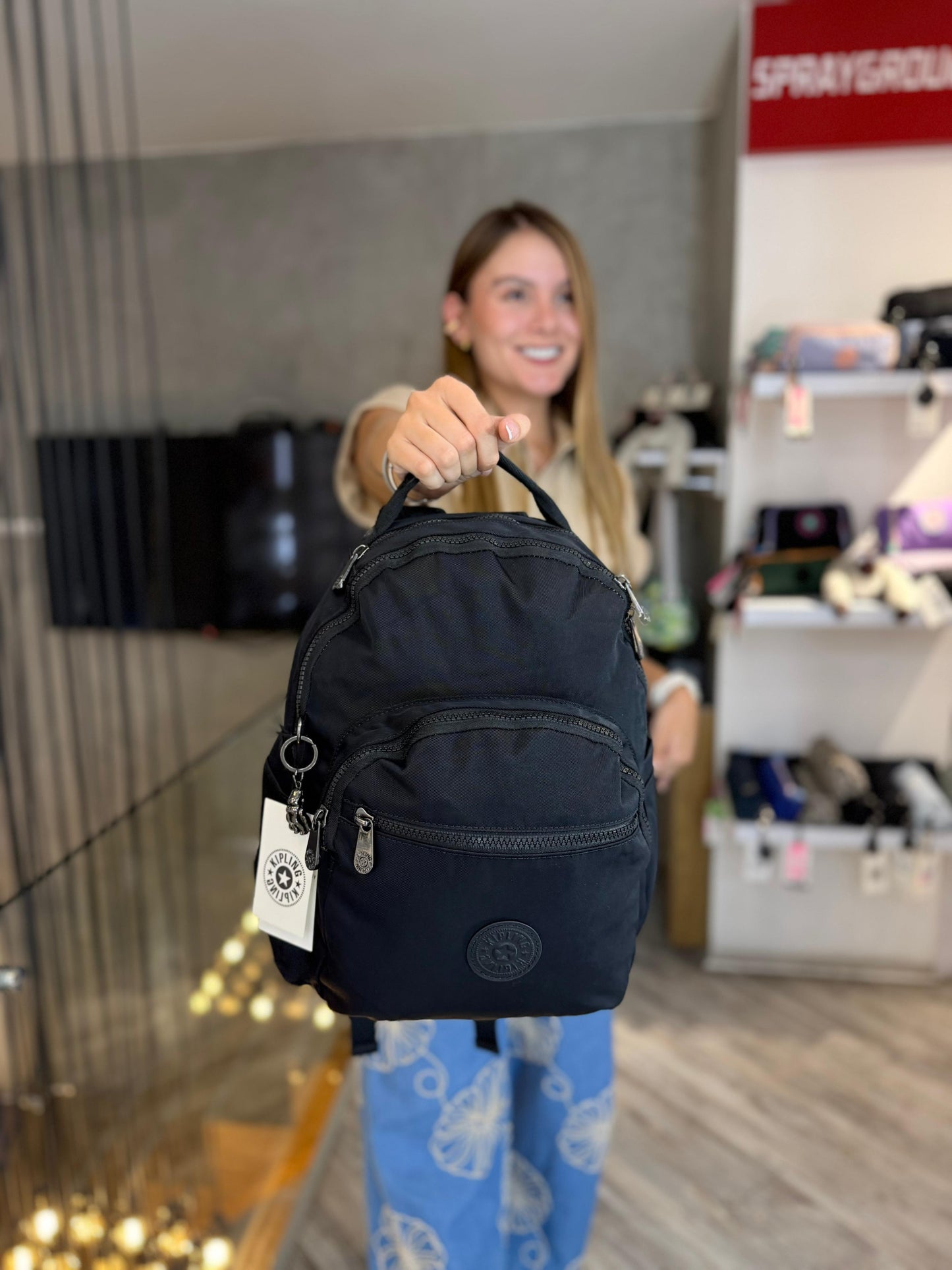 Morral talla M Negro