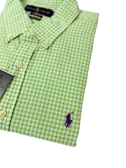 Camisa Polo R.L hombre Galleta