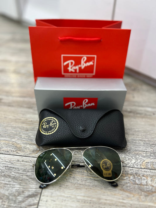 Gafas De Sol Marco Plata Lente Negro
