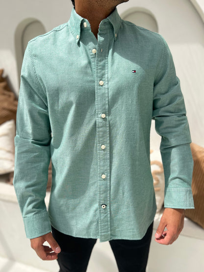 Camisa Tommy Hilfiger Verde N.C