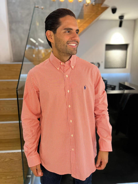 Camisa Polo R.L hombre Algodón