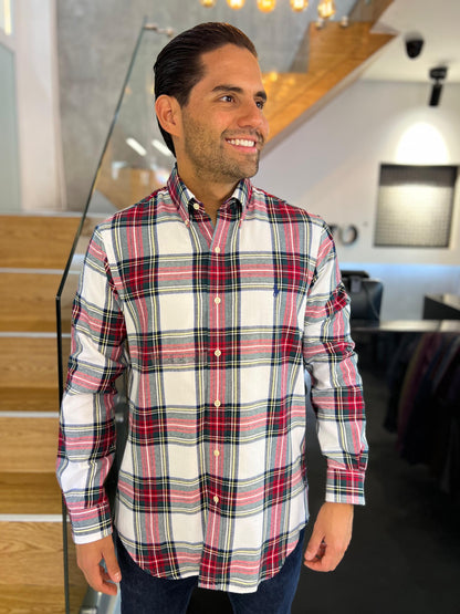 Camisa Polo R.L hombre Oxford