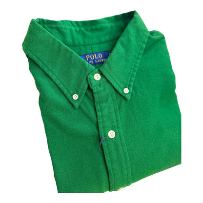 Camisa Polo R.L hombre Algodón Grueso Verde Caballo Morado