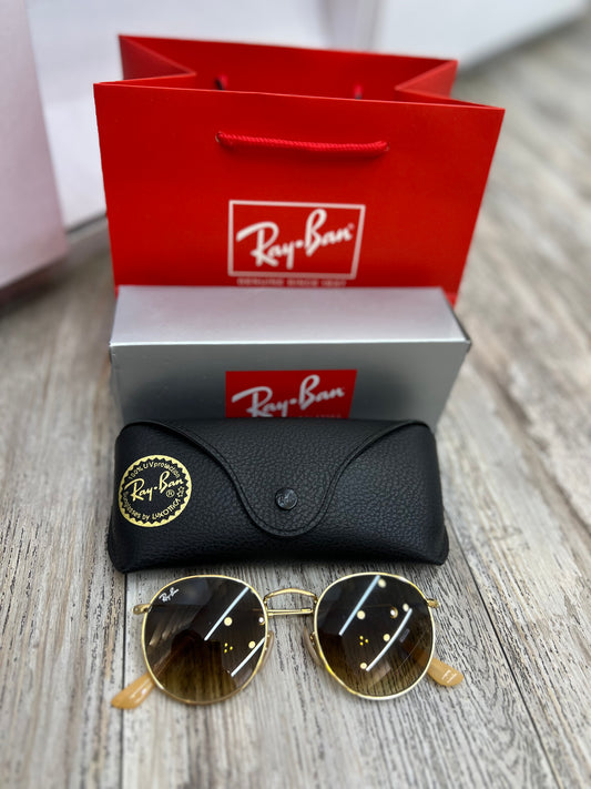 Gafas De Sol Marco Dorado Lente Café