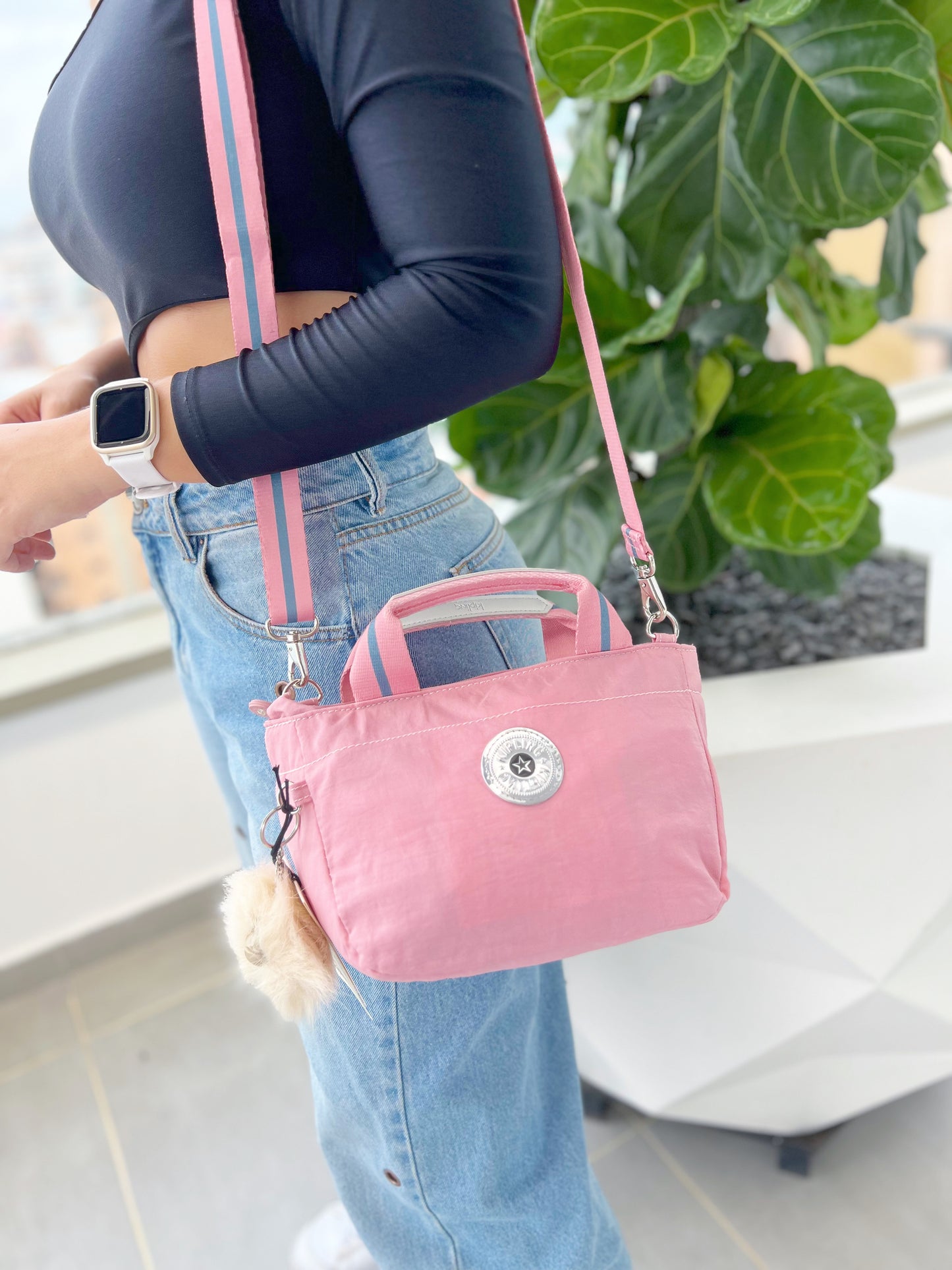 Bolso Mini de Mano Rosado