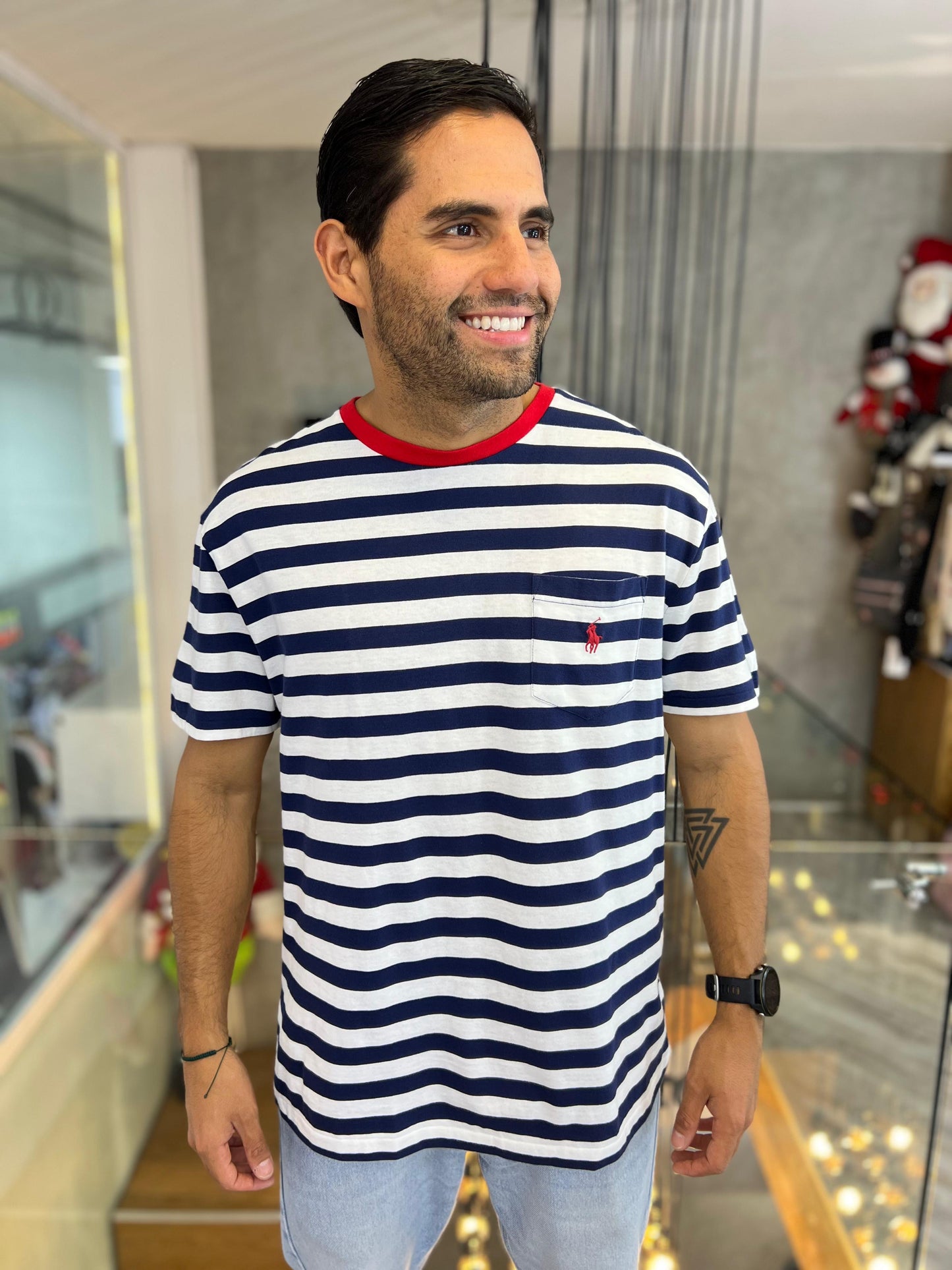 Camiseta Polo R.L hombre Algodón