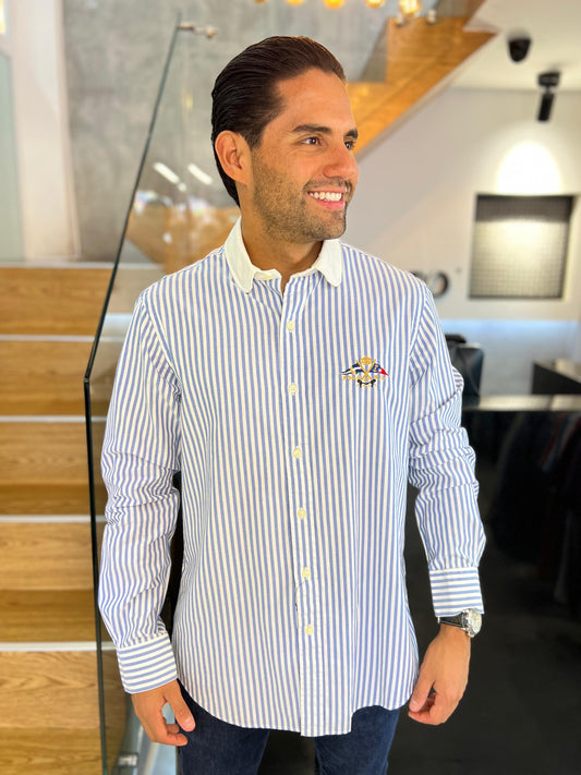 Camisa Polo R.L hombre Algodón