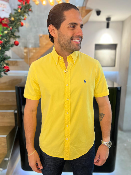 Camisa Polo R.L hombre Algodón Manga Corta Nueva Colección