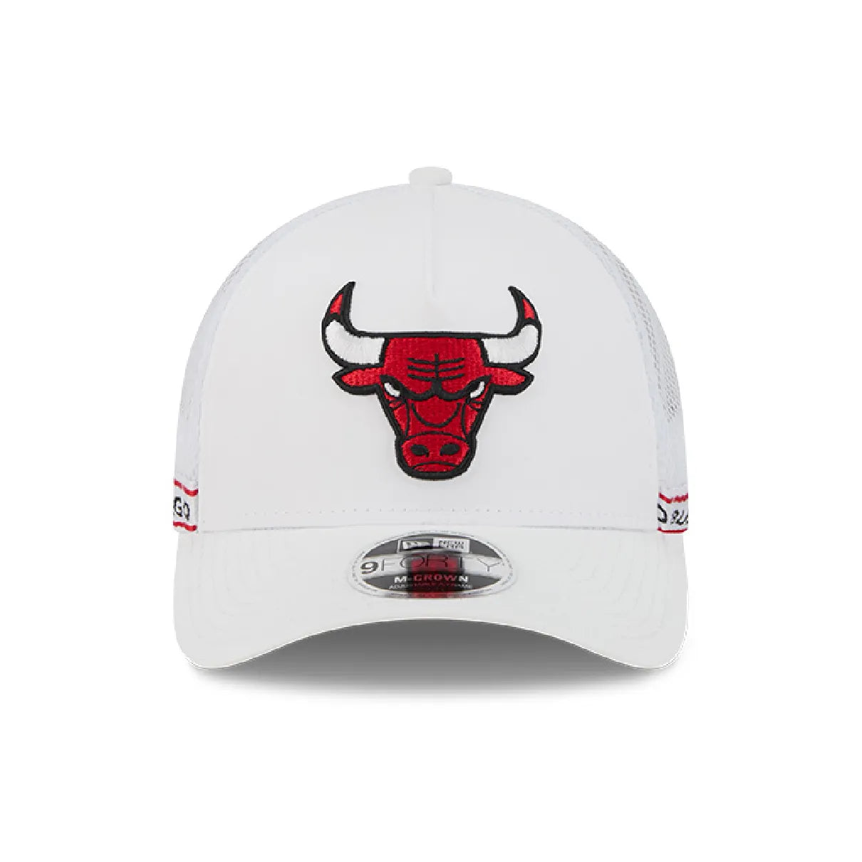 Gorra New Era Chicago Bulls 940 Ajustable Blanca