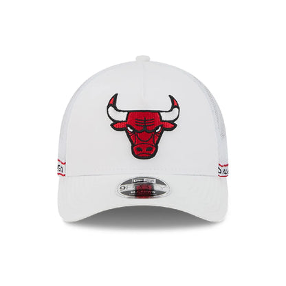Gorra New Era Chicago Bulls 940 Ajustable Blanca