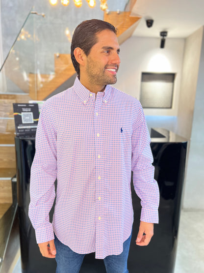 Camisa Polo R.L hombre Algodón