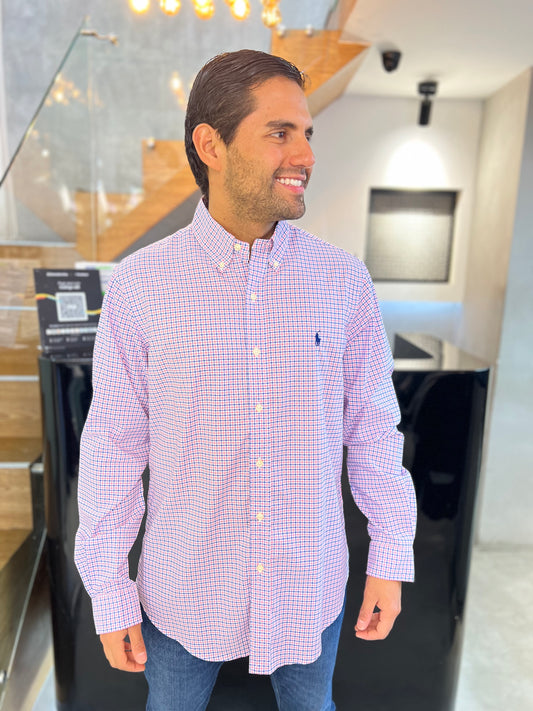 Camisa Polo R.L hombre Algodón