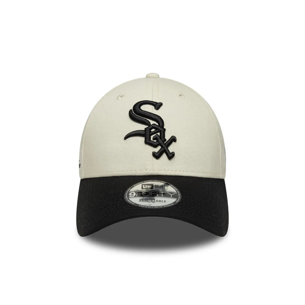 Gorra New Era Chicago White Sox 940 Ajustable Beige - Negra