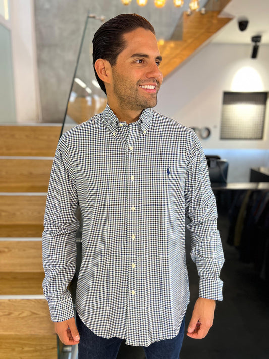 Camisa Polo R.L hombre Algodón