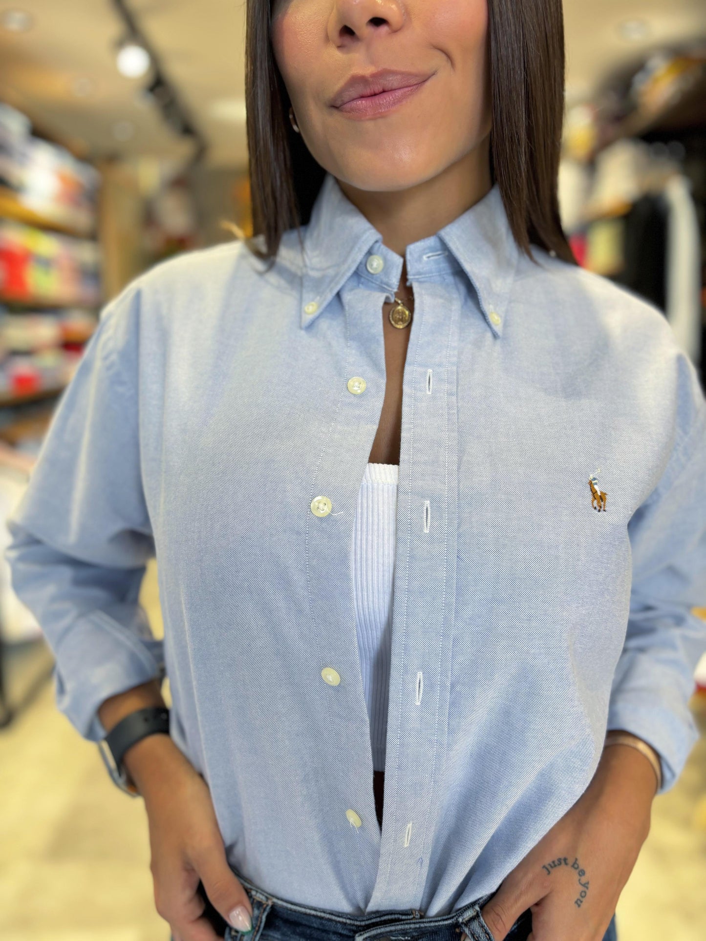 Camisa Polo R.L dama