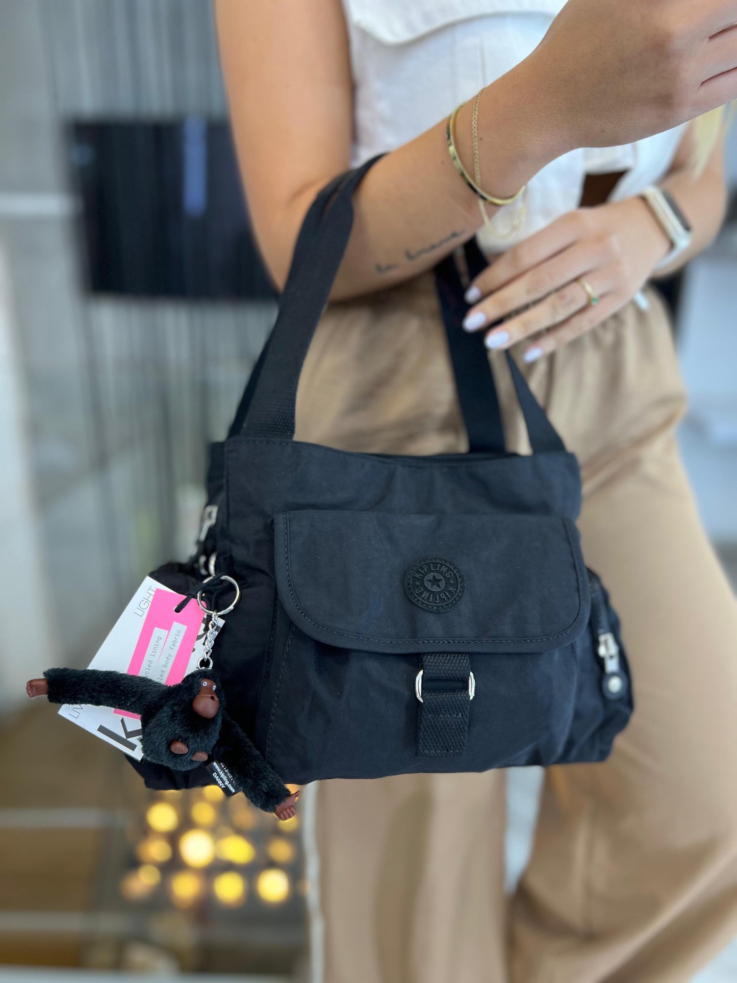 Bolso de Mano Negro