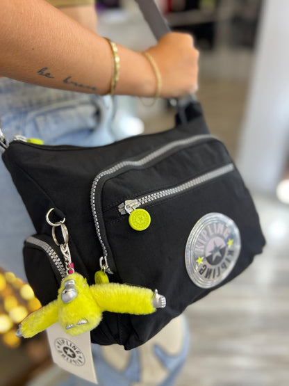 Bolso de Mano Negro - Neón