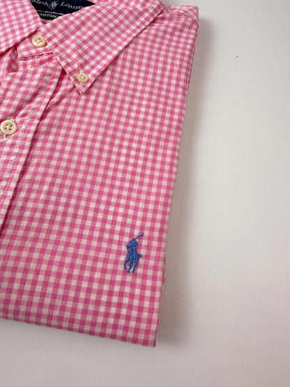 Camisa Polo R.L hombre Algodón Custom Fit