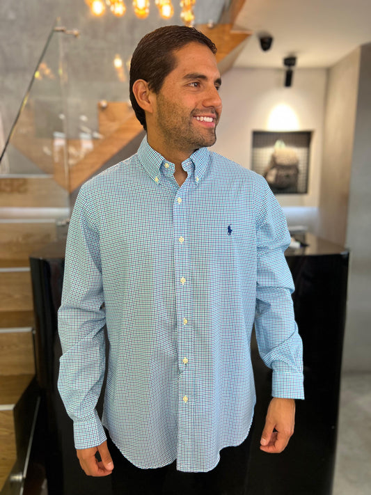 Camisa Polo R.L hombre Algodón
