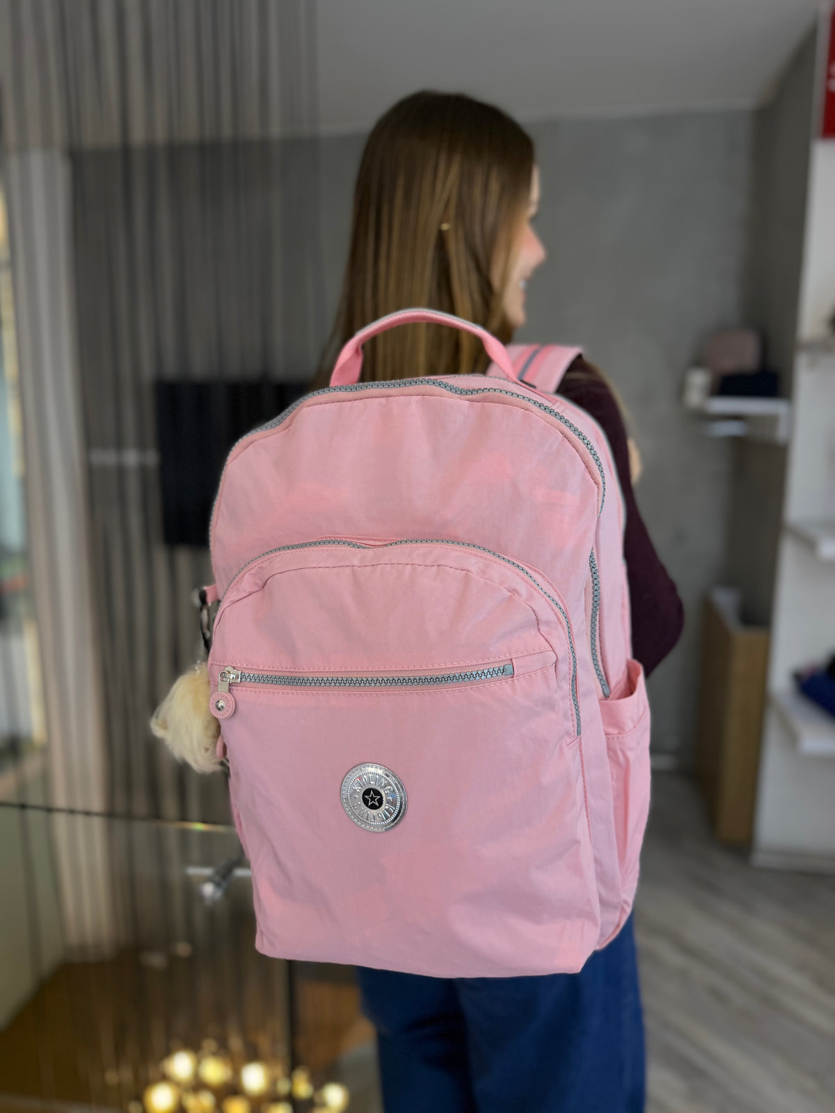 Morral Talla XL Rosado