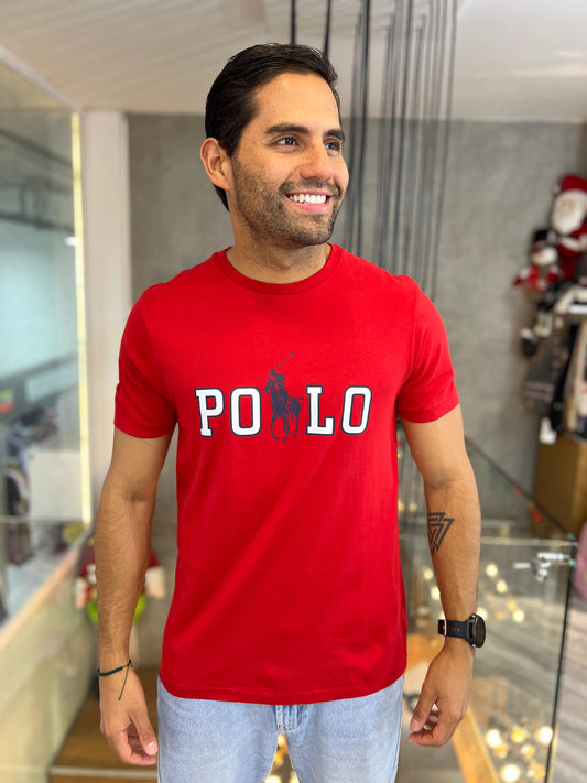 Camiseta Polo R.L hombre Algodón