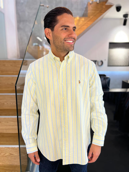 Camisa Polo R.L hombre Oxford