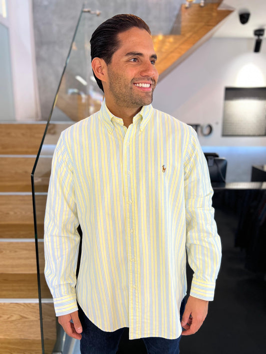 Camisa Polo R.L hombre Oxford