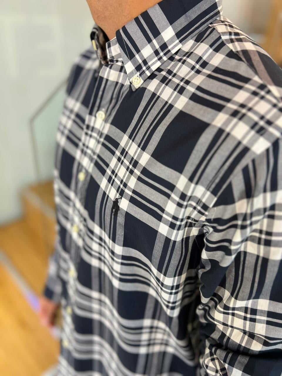 Camisa Polo R.L hombre Algodón