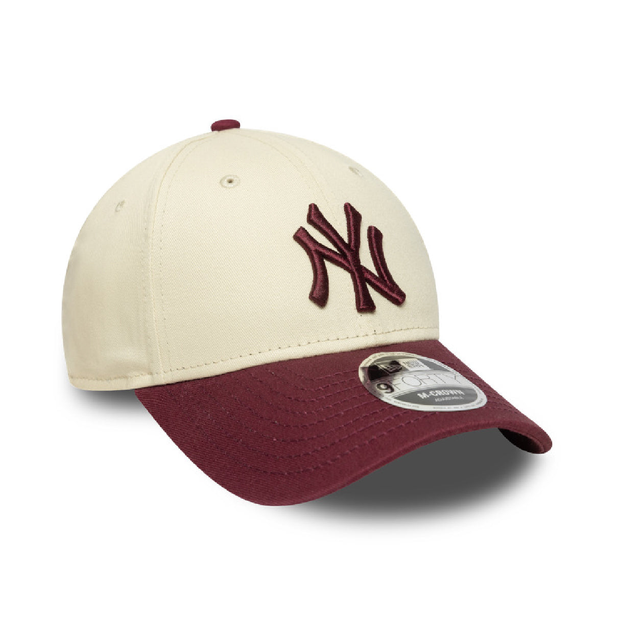 Gorra New Era NY 940 Ajustable Beige - Vinotinto