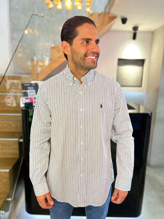 Camisa Polo R.L hombre Algodón