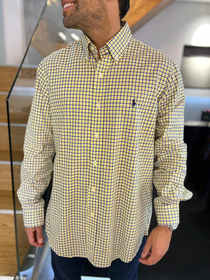 Camisa Polo R.L hombre Algodón