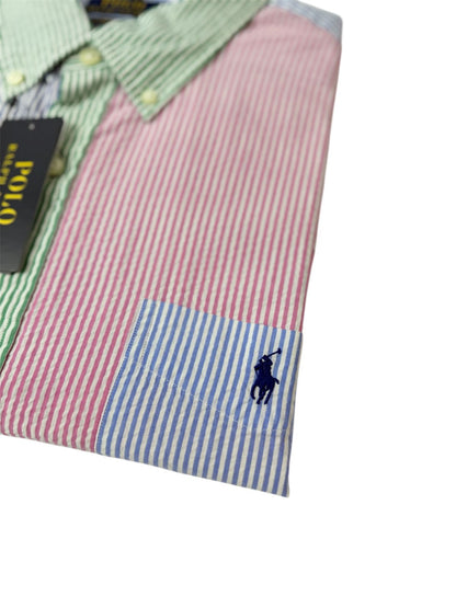 Camisa Polo R.L hombre Manga Corta Galleta
